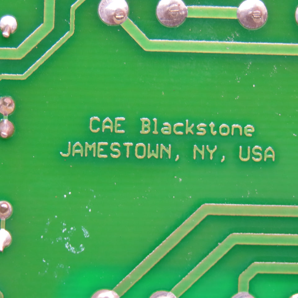 CAE Blackstone Matric 4251007 Circuit Board Controller Blown Fuse