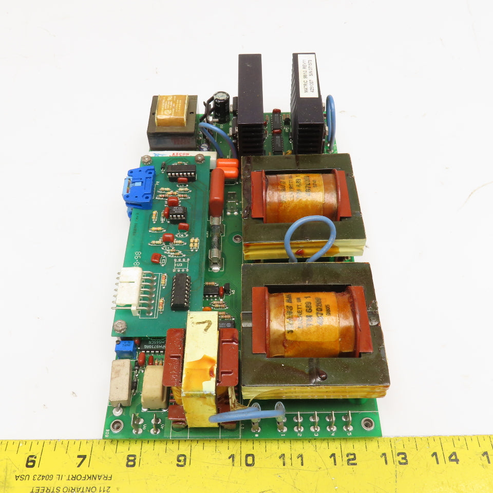 CAE Blackstone Matric 4251007 Circuit Board Controller Blown Fuse