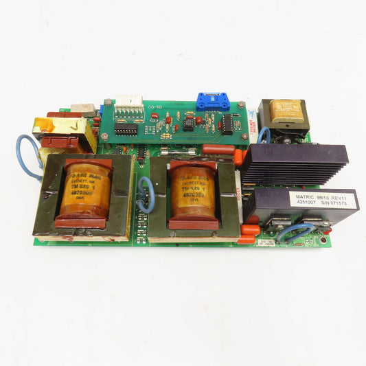 CAE Blackstone Matric 4251007 Circuit Board Controller Blown Fuse