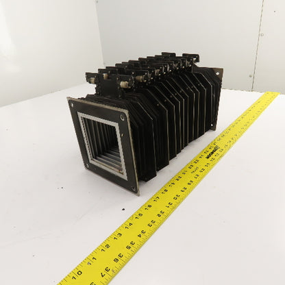 Hankwang NF1-B07003 Diobellows Laser Axis Rail Accordion Bellows 94mm x 94mm ID