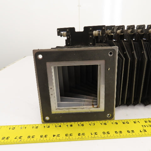 Hankwang NF1-B07003 Diobellows Laser Axis Rail Accordion Bellows 94mm x 94mm ID