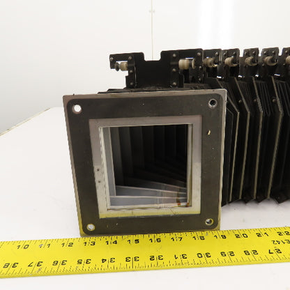 Hankwang NF1-B07003 Diobellows Laser Axis Rail Accordion Bellows 94mm x 94mm ID