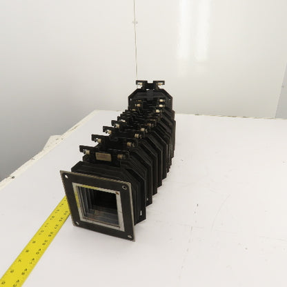 Hankwang NF1-B07014 Diobellows Laser Axis Rail Accordion Bellows 94mm x 94mm ID