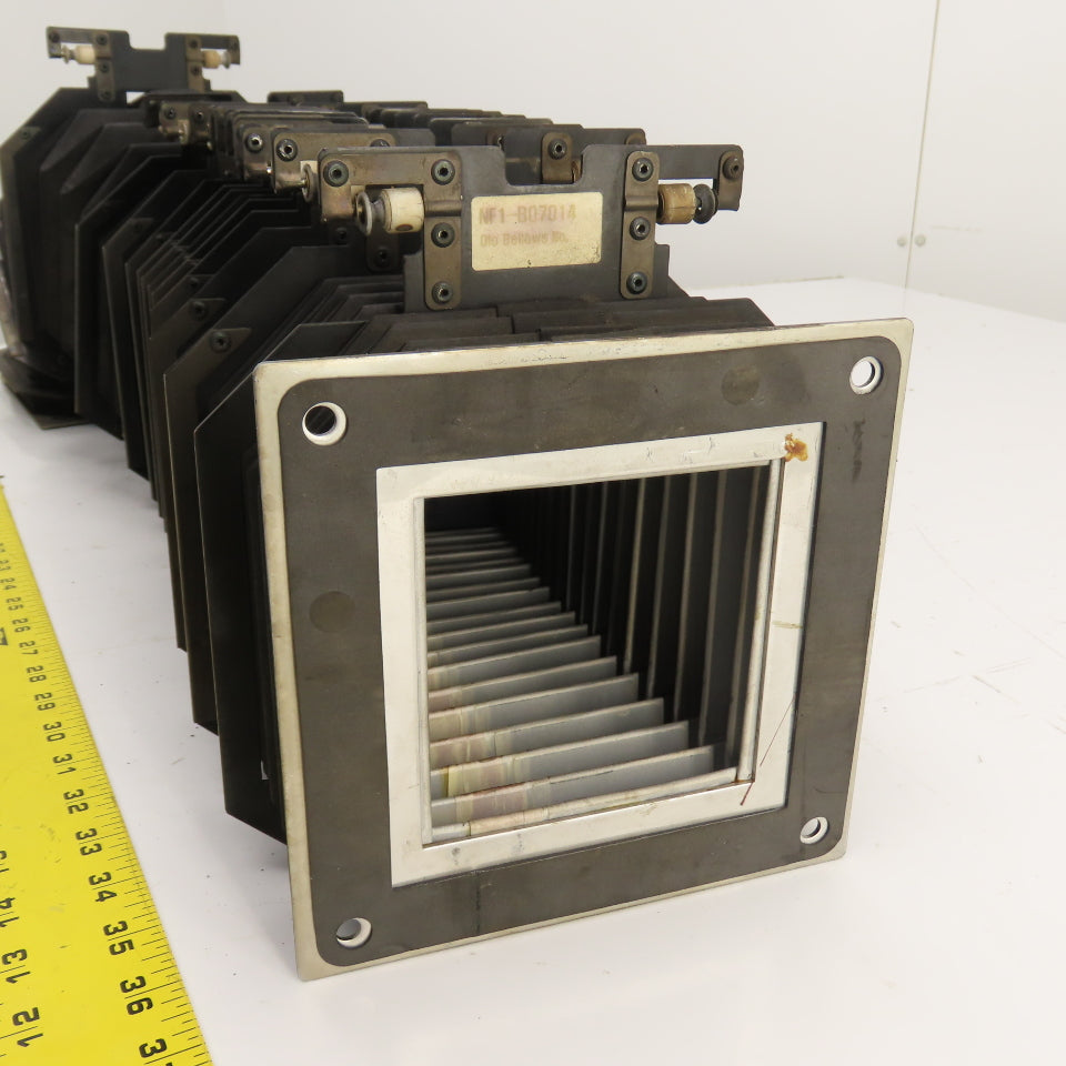 Hankwang NF1-B07014 Diobellows Laser Axis Rail Accordion Bellows 94mm x 94mm ID