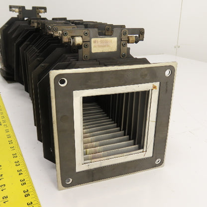 Hankwang NF1-B07014 Diobellows Laser Axis Rail Accordion Bellows 94mm x 94mm ID