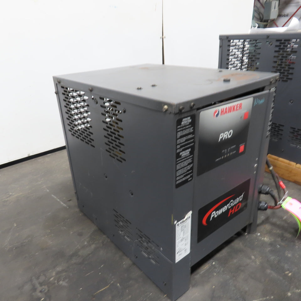 Hawker PH1R-12-550 24V 105A Forklift Battery Charger 12-Cell 240/480V 1Ph 550AH
