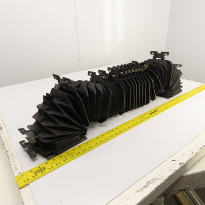 Hankwang NF1-X02068-2 Diobellow Laser Axis Rail Accordion Bellows 94mm x 94mm ID