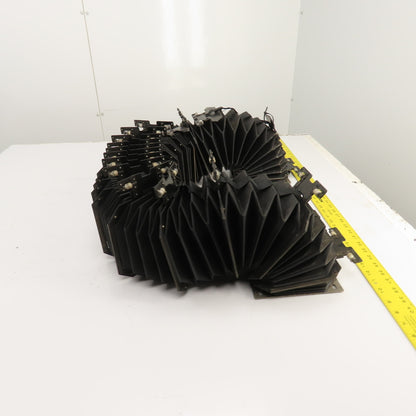 Hankwang NF1-X02110 Diobellow Laser Axis Rail Accordion Bellows 94mm x 94mm ID