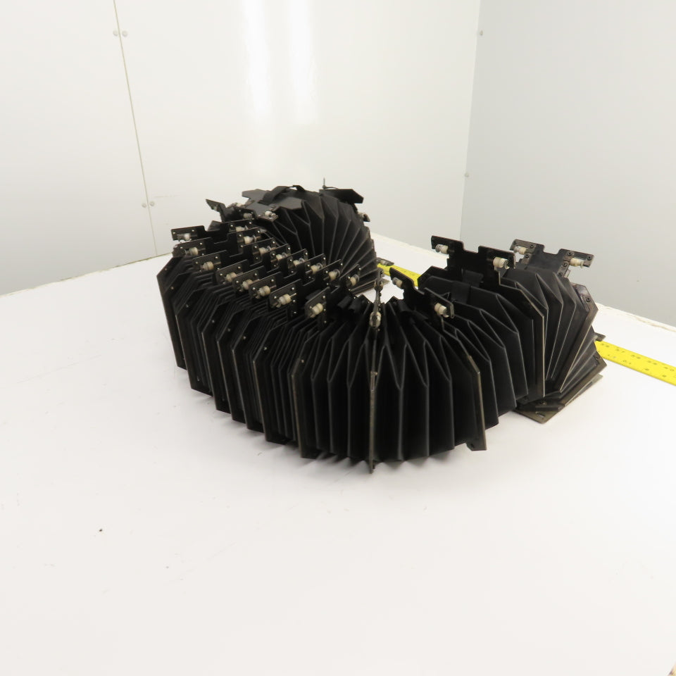 Hankwang NF1-X02110 Diobellow Laser Axis Rail Accordion Bellows 94mm x 94mm ID