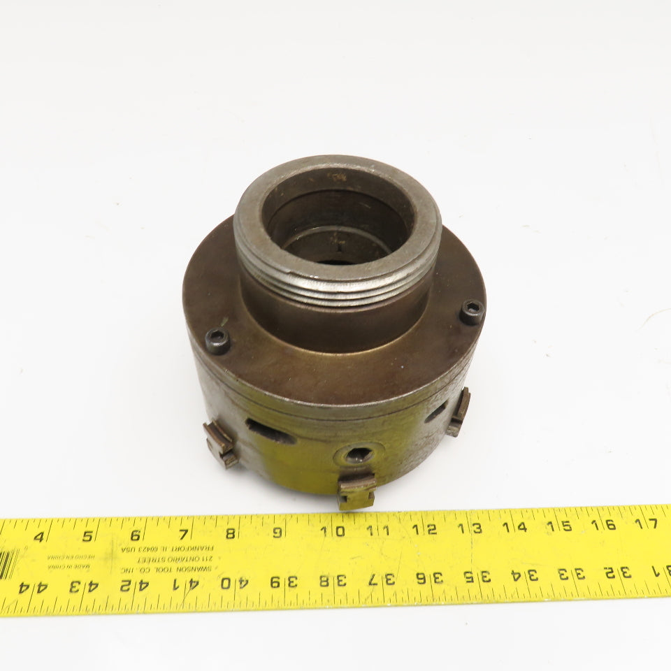6" Lathe Chuck 6 Jaw Self Centering Scroll L00 Mounting 3-3/4"-6 Thread