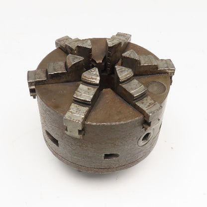 6" Lathe Chuck 6 Jaw Self Centering Scroll L00 Mounting 3-3/4"-6 Thread