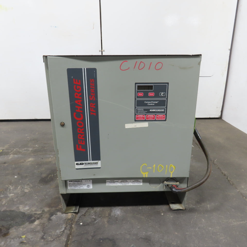 Ferro Charge IFR6CE510 12V 97A Forklift Battery Charger  208/240/480V 510AH 1Ph