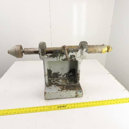 Sliding Manual Live Center Tailsock 14-1/2" Center-Line