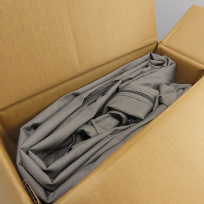 Formosa covers 60.5" W x 24.5" D x 72" H Storage Shelving Cover W/ T Zipper Grey