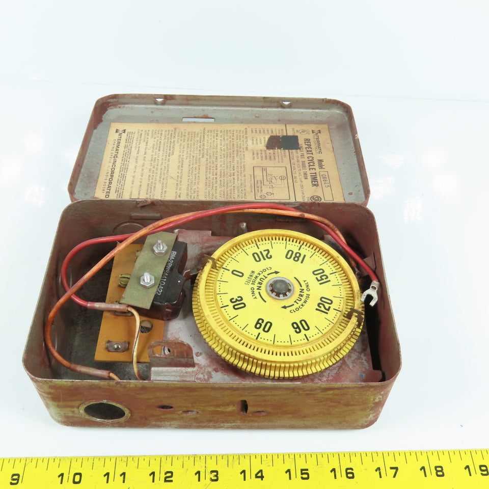 Intermatic C8825 Repeat Cycle Timer Counter Single Pole Double Throw 125-480V