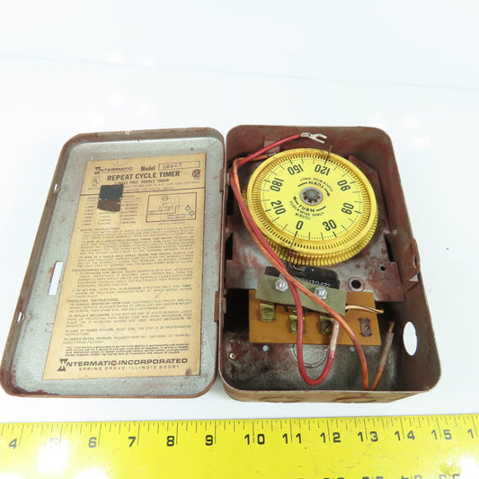 Intermatic C8825 Repeat Cycle Timer Counter Single Pole Double Throw 125-480V