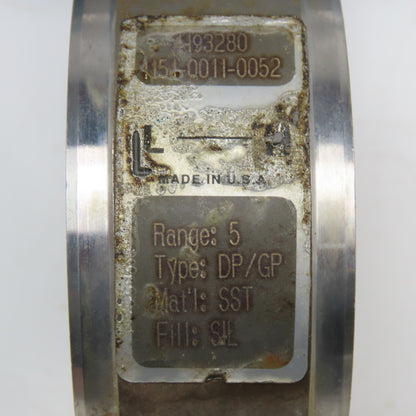 Rosemount 1151LT5SA6A22D 285PSI Max Pressure Transmitter Incomplete