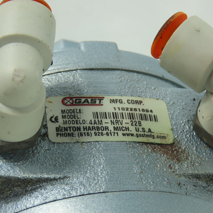 Gast 4AM-NRV-22B Air Motor 1/2" Shaft