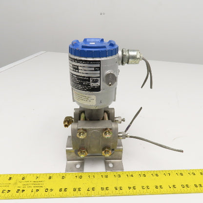 Barton FHCF-33V4-ADCYY-AA 0-12 in/wc Flow Transmitter 1/4" NPT