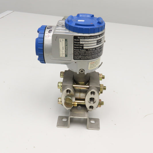 Barton FHCF-33V4-ADCYY-AA 0-12 in/wc Flow Transmitter 1/4" NPT