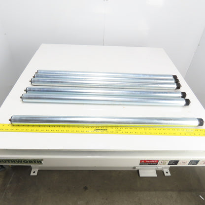 Intrroll Universal Conveyor Roller 970mm BF Length x 50mm OD 40" OAL Lot Of 6