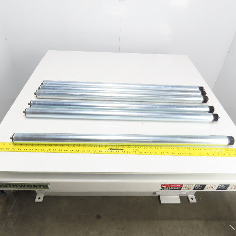 Intrroll Universal Conveyor Roller 970mm BF Length x 50mm OD 40" OAL Lot Of 6