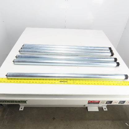 Intrroll Universal Conveyor Roller 970mm BF Length x 50mm OD 40" OAL Lot Of 6