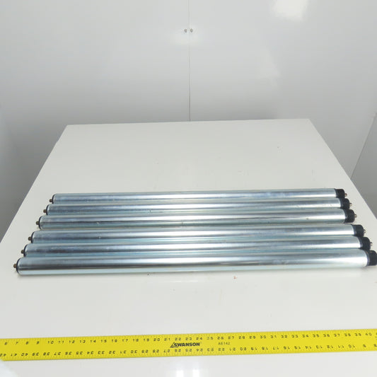 Intrroll Universal Conveyor Roller 970mm BF Length x 50mm OD 40" OAL Lot Of 6