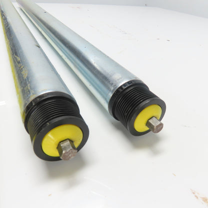 Intrroll Universal Conveyor Roller 876mm BF Length x 50mm OD 34-5/8"OAL Lot Of 2