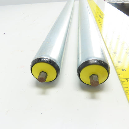 Intrroll Universal Conveyor Roller 876mm BF Length x 50mm OD 34-5/8"OAL Lot Of 2