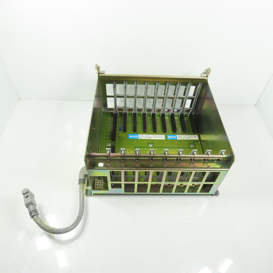Allen Bradley 1771-A2B Ser B 8 Slot I/O Chassis PLC Rack W/ 1771-CP1 NEW
