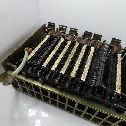 Allen Bradley 1771-A4B 16 Slot I/O Chassis PLC Rack W/ (6) 1771-IAD (4) 1771-OAD