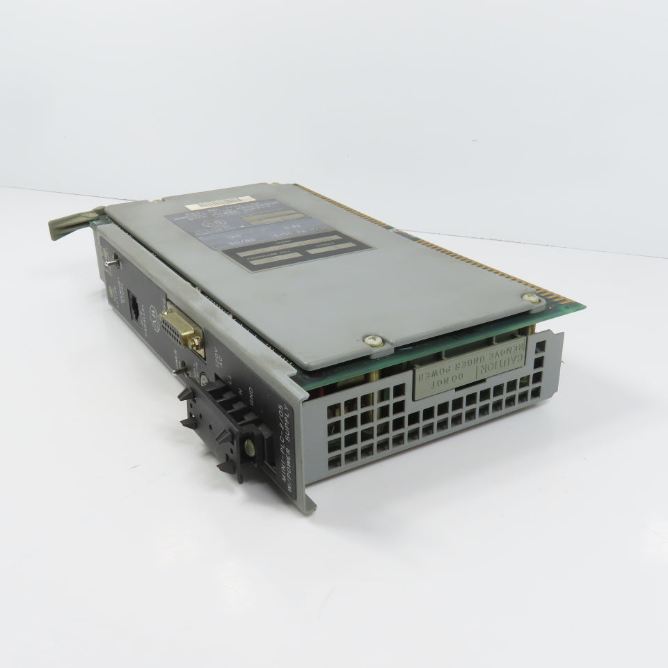 Allen Bradley 1772-LSP Ser A FW F Mini-PLC-2/05 Processor W/Power Supply (Clean)
