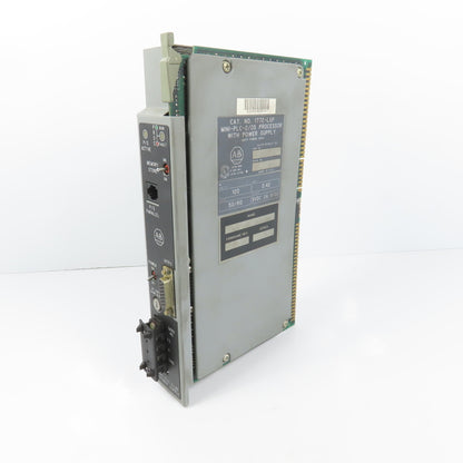 Allen Bradley 1772-LSP Ser A FW F Mini-PLC-2/05 Processor W/Power Supply (Clean)
