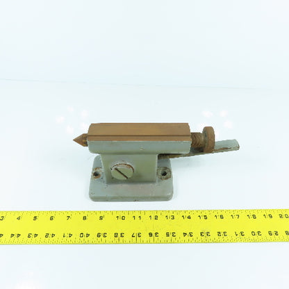 Unknown Make/Model Lathe Tailstock W/Dead Center 4" Centerline Quick Release