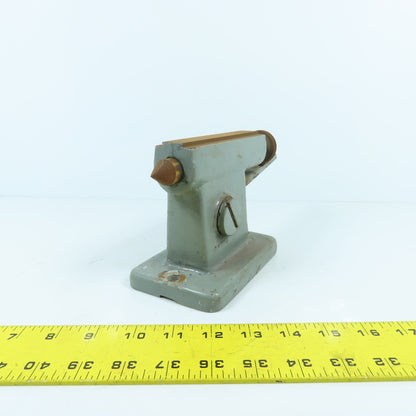 Unknown Make/Model Lathe Tailstock W/Dead Center 4" Centerline Quick Release