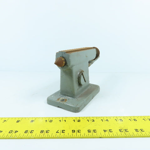 Unknown Make/Model Lathe Tailstock W/Dead Center 4" Centerline Quick Release