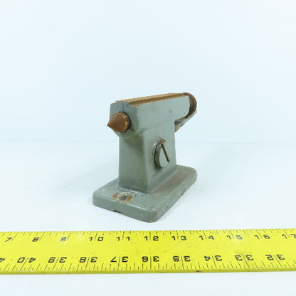 Unknown Make/Model Lathe Tailstock W/Dead Center 4" Centerline Quick Release