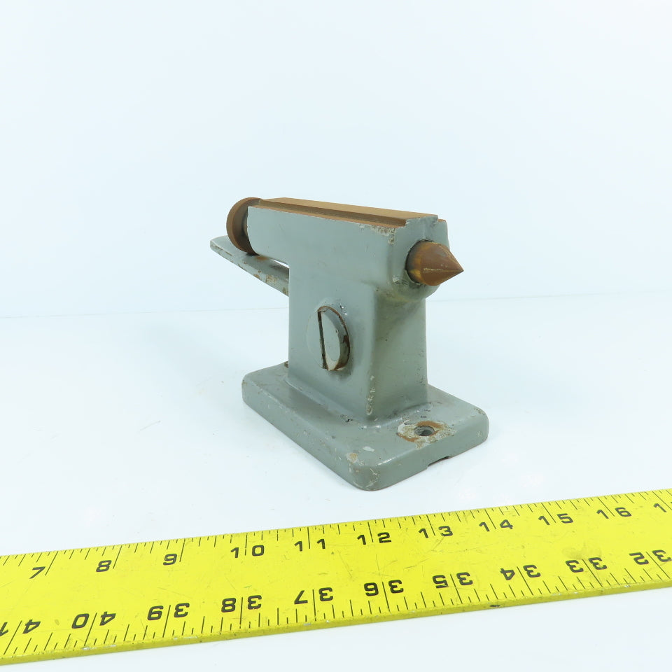 Unknown Make/Model Lathe Tailstock W/Dead Center 4" Centerline Quick Release