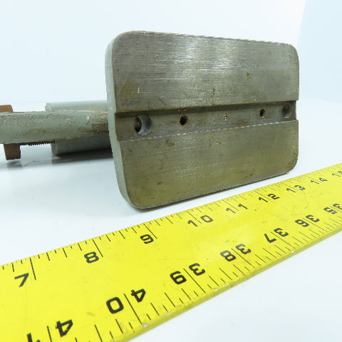 Unknown Make/Model Lathe Tailstock W/Dead Center 4" Centerline Quick Release