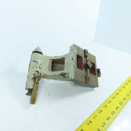 Unknown Make/Model Offset Lathe Tailstock For T-Slot W/Dead Center Quick Release