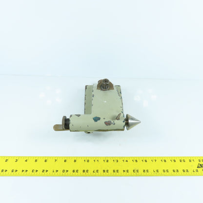 Unknown Make/Model Offset Lathe Tailstock For T-Slot W/Dead Center Quick Release