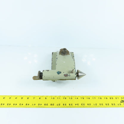 Unknown Make/Model Offset Lathe Tailstock For T-Slot W/Dead Center Quick Release