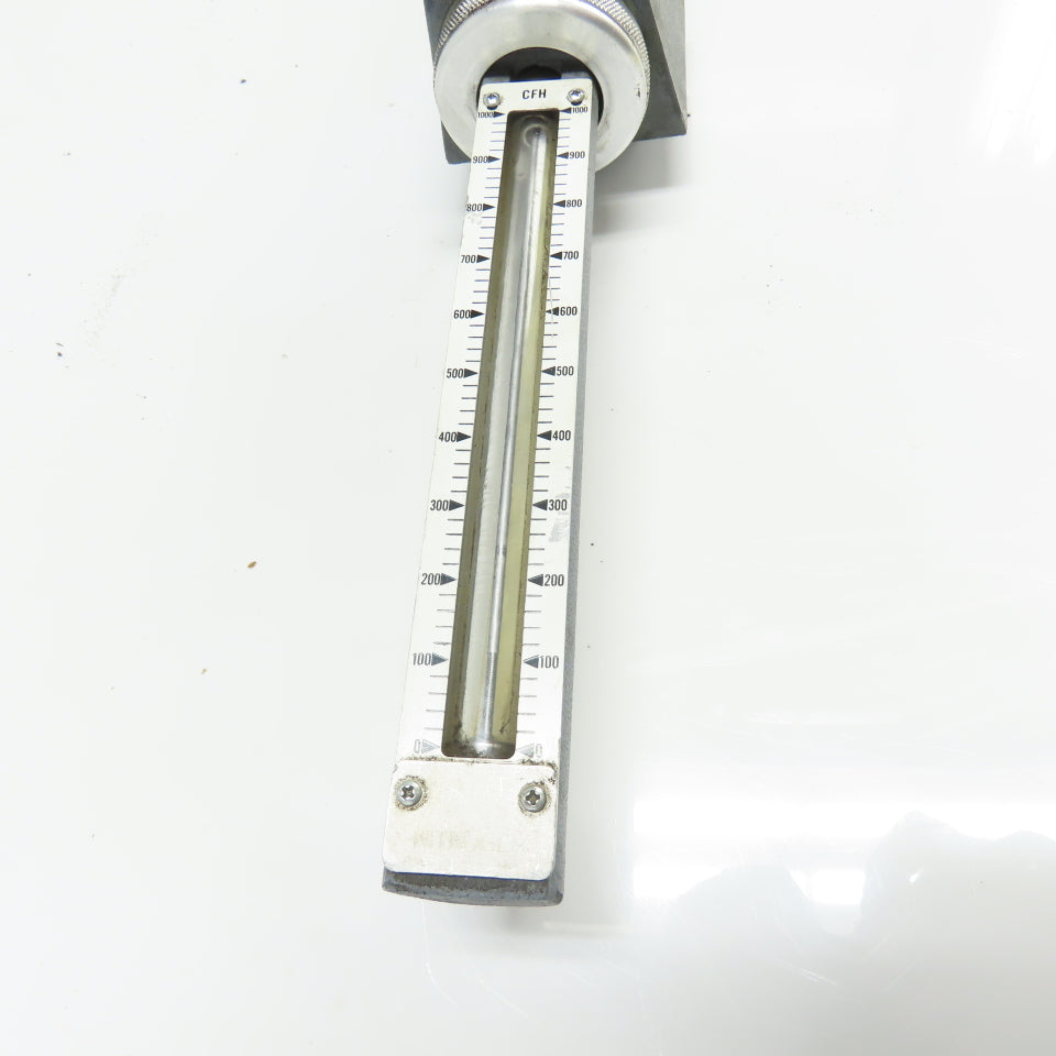 Waukee MSV-10 Flow Meter 16 OSIG 70°F .96SG 0-1000CFH