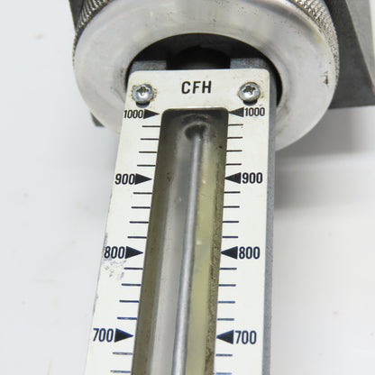 Waukee MSV-10 Flow Meter 16 OSIG 70°F .96SG 0-1000CFH