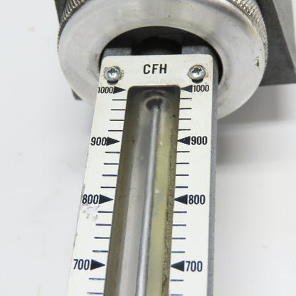 Waukee MSV-10 Flow Meter 16 OSIG 70°F .96SG 0-1000CFH