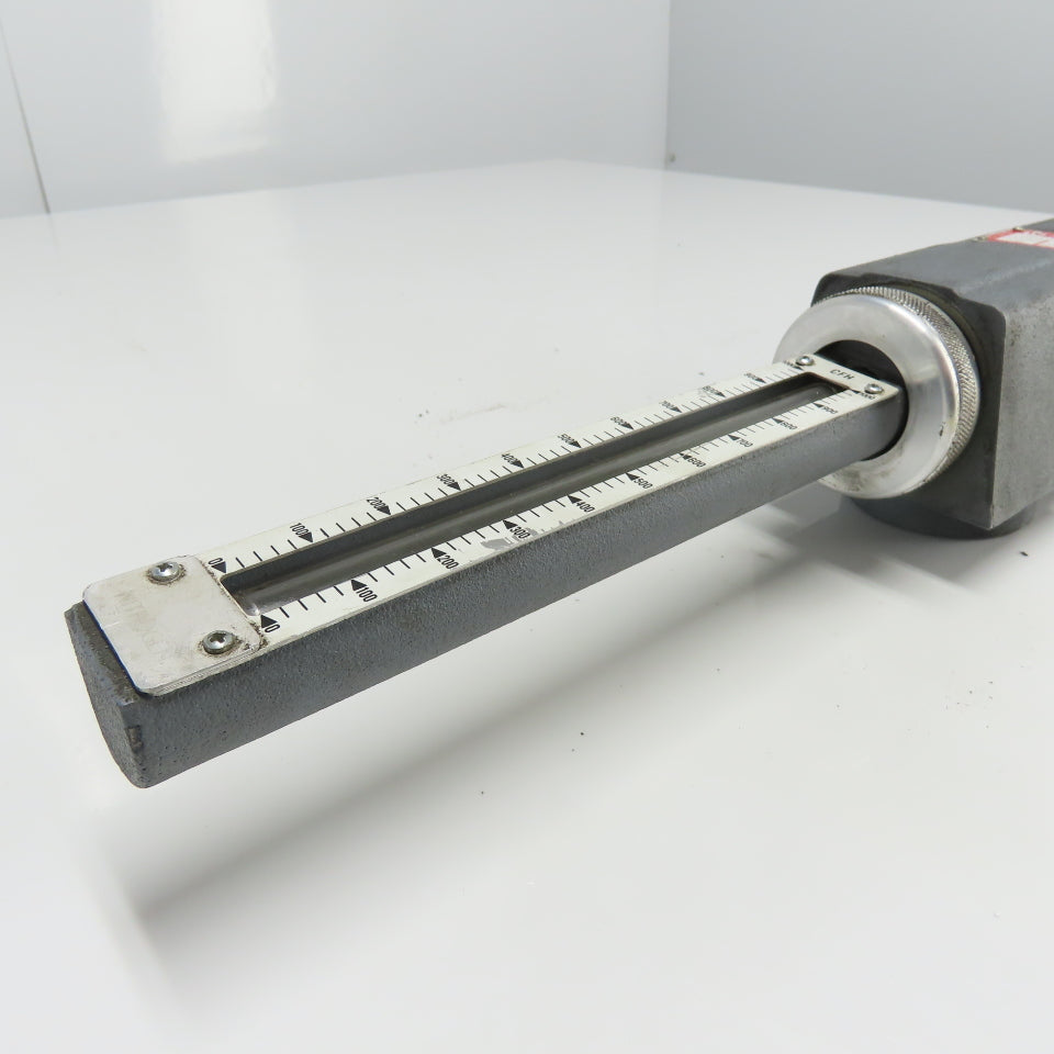 Waukee MSV-10 Flow Meter 16 OSIG 70°F .96SG 0-1000CFH