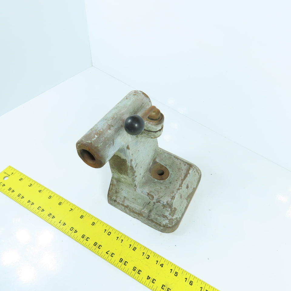 Offset Lathe Tailstock For T-Slot Table W/ Quick Clamp 1" Bore 6-1/2" Centerline