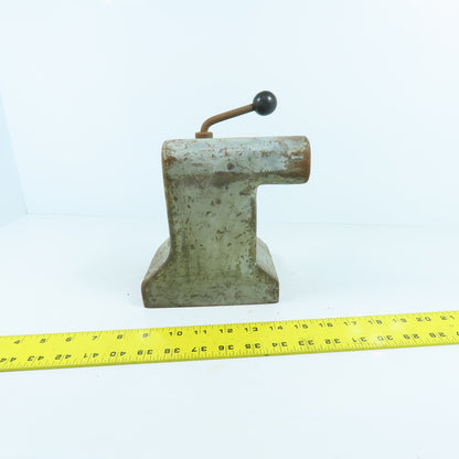 Offset Lathe Tailstock For T-Slot Table W/ Quick Clamp 1" Bore 6-1/2" Centerline