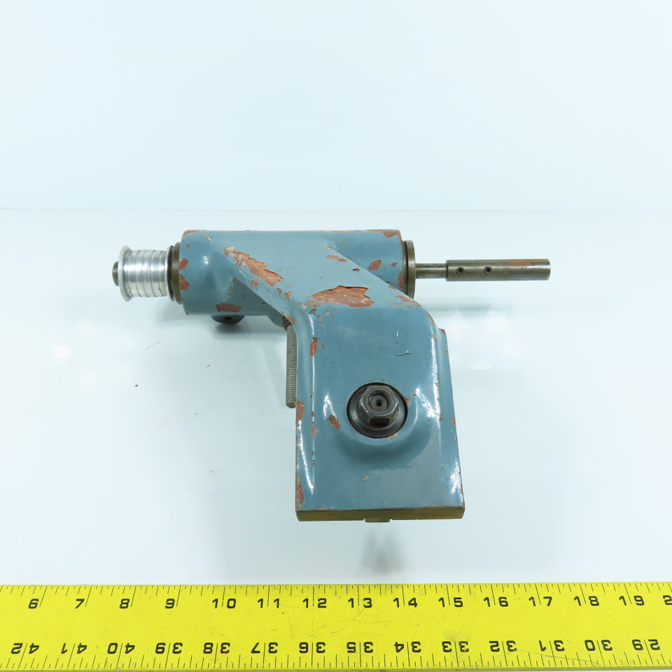Unknown Make/Model Offset Belt Driven Grinding Tailstock For T-Slot Table